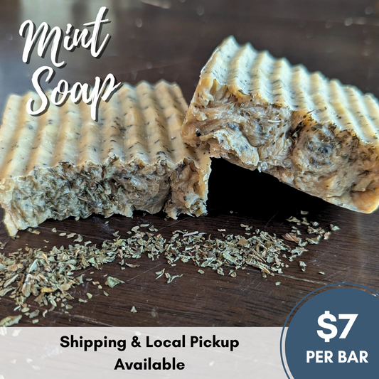Mint Goats Milk Soap